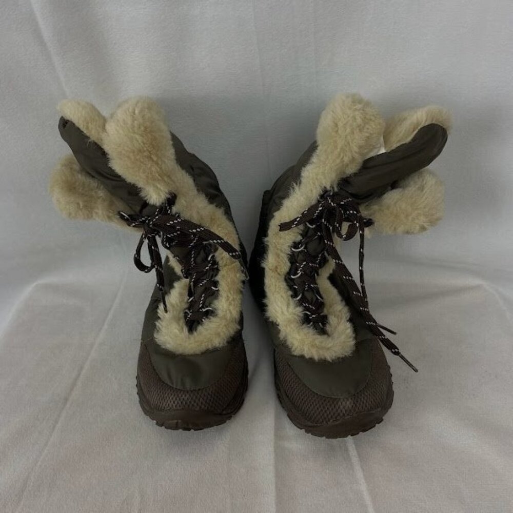 The North Face ALPH Trail Winter Boots Brown Girls Sz 3.